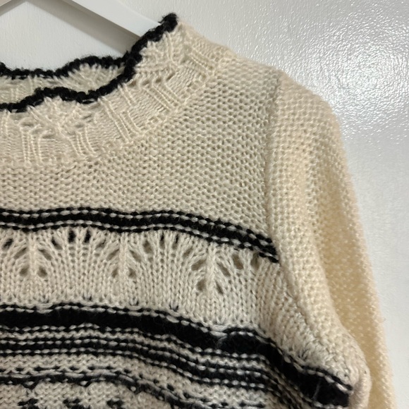 Stripped knit sweater - Picture 3 of 4